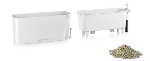 DELTA 10-20 White Planters as Full Set